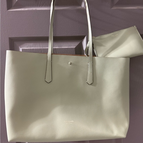 Kate spade large tote. Like new condition. Seawater green. - Picture 4 of 4